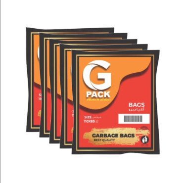 G PACK GARBAGE BAG (5GALON)(30 BAG)-5 PCS SPECIAL 