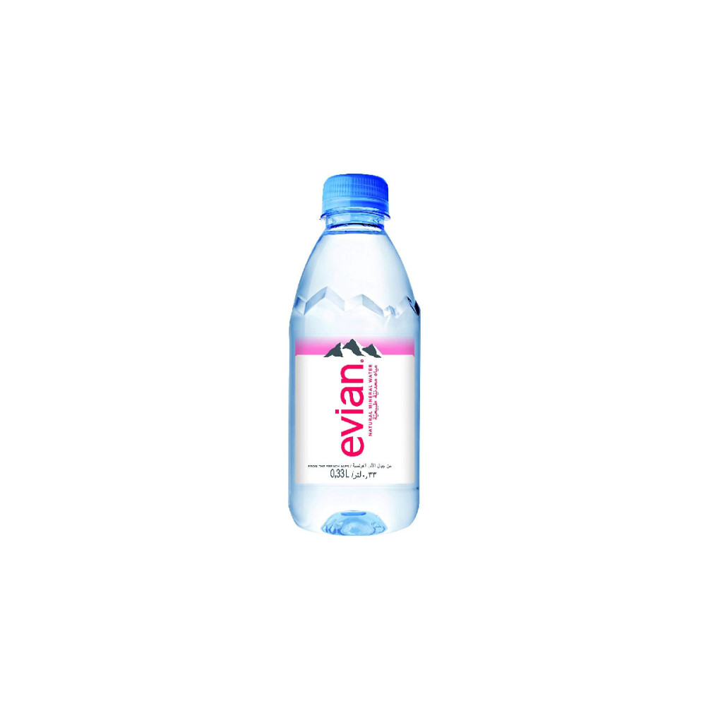 EVIAN MINERAL WATER 330 ML
