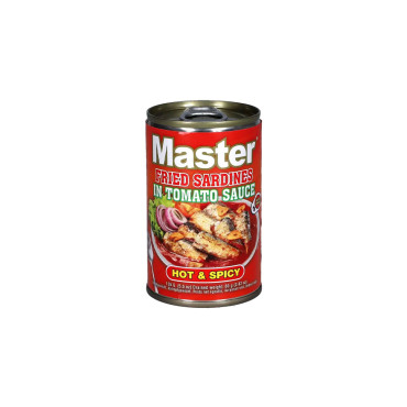 MASTER FRIED SARDINES HOT AND SPICY 155GM
