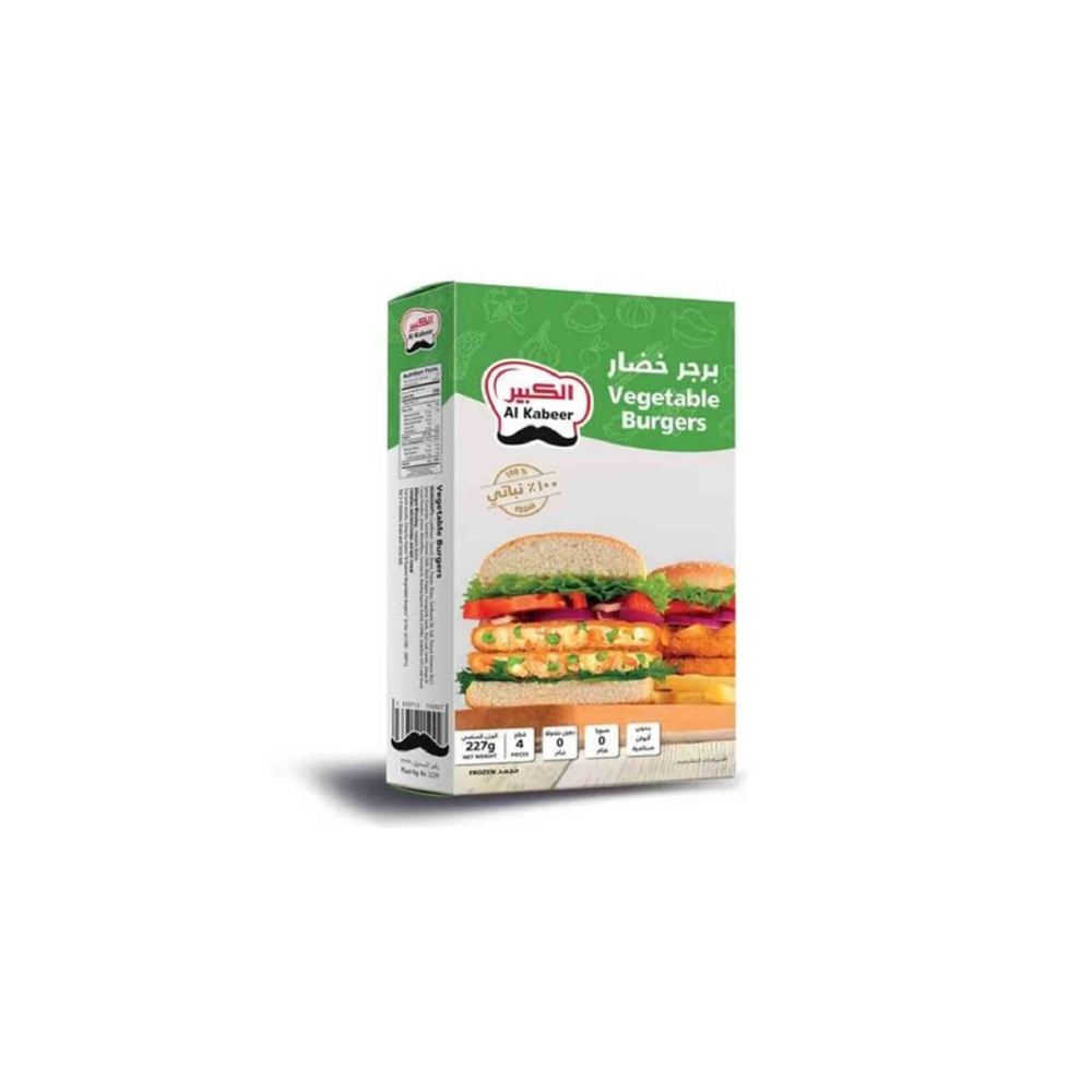 AL KABEER VEGETABLE BURGER 227GM