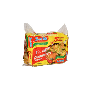 INDOMIE CHICKEN CURRY NOODLES 77GM NEWX5