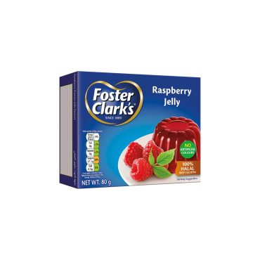 FOSTER CLARKS RASPBERRY JELLY 80GM / 85GM