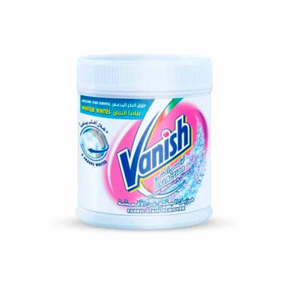 VANISH OXIACTION FABRIC STAIN REMOVER WHITE 450GM 