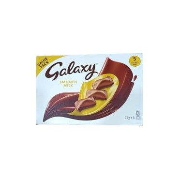 GALAXY SMOOTH MILK CHOCOLATE 5X36GM