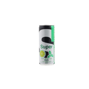 SUPER CARBONATED DRINK MOJITO 250 ML