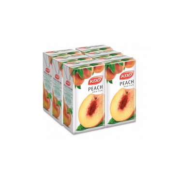 KDD PEACH JUICE 250ML*6S