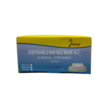 JANA DISPOSABLE FACE MASK 50 S