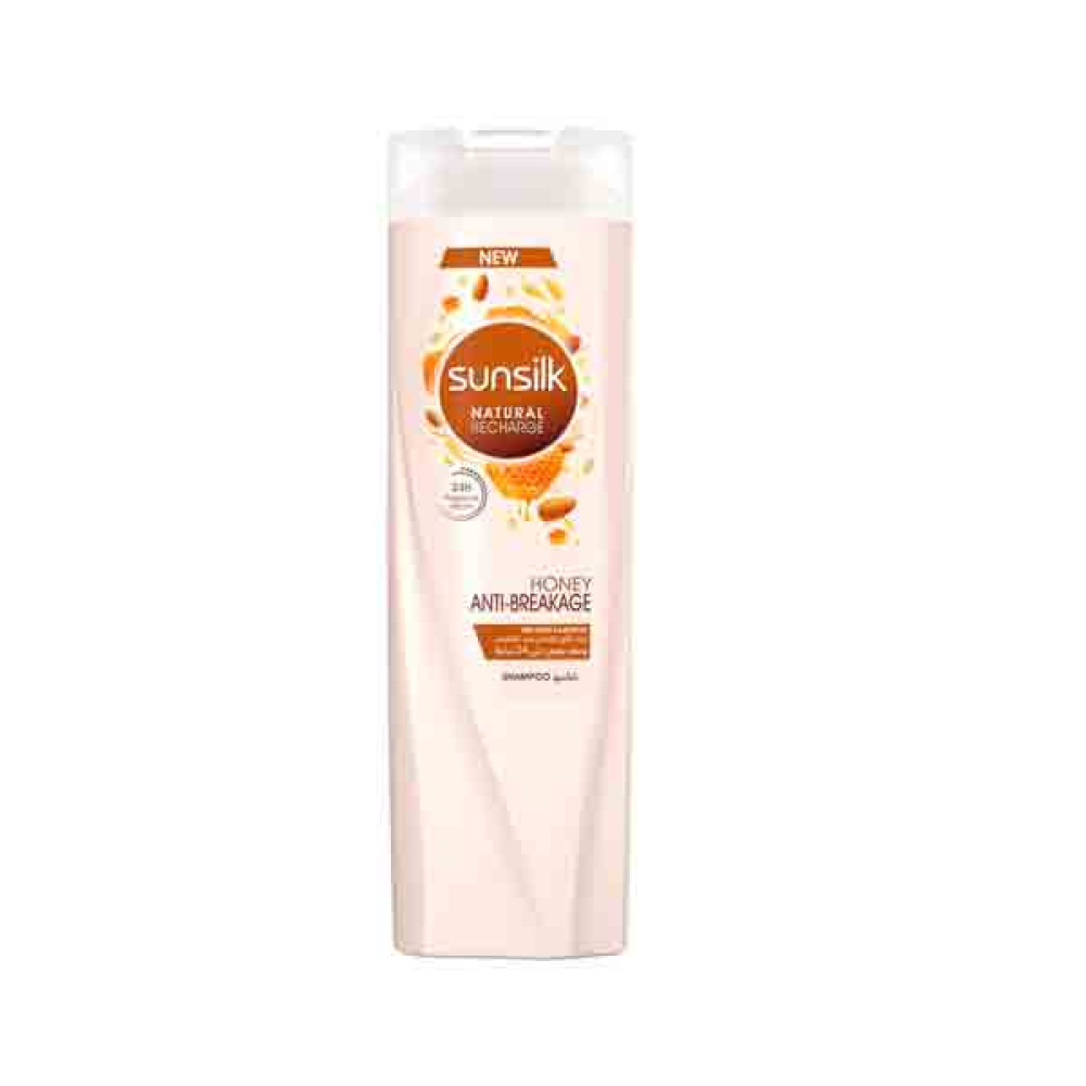 SUNSILK NATURAL RECHARGE SHAMPOO HONEY ANTI-BREAKAGE 400ML 