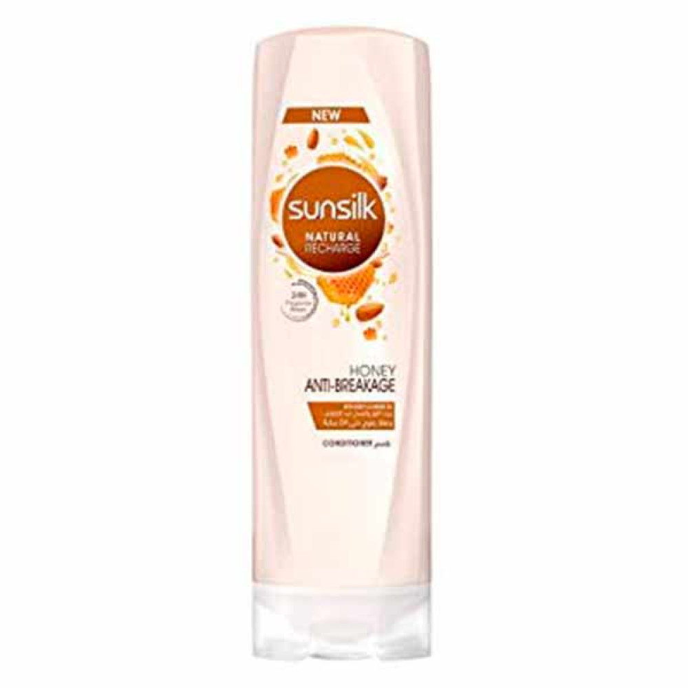 SUNSILK NATURAL RECHARGE CONDITIONER HONEY ANTI-BREAKAGE 350ML 