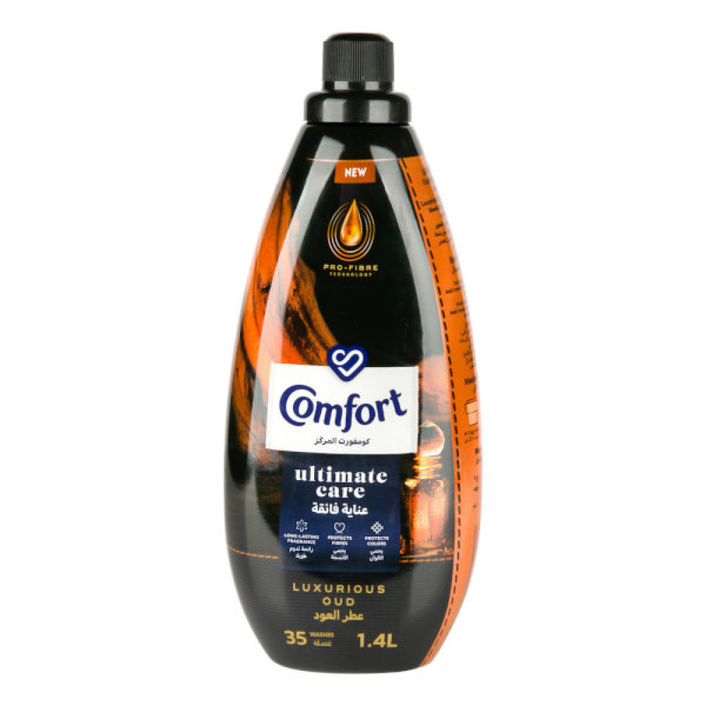 COMFORT FABRIC SOFTENER ULTIMATE CARE LUXURIOUS OUD 1.4LTR 