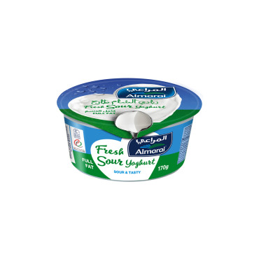 ALMARAI FULLFAT SOUR YOGHURT 170GM