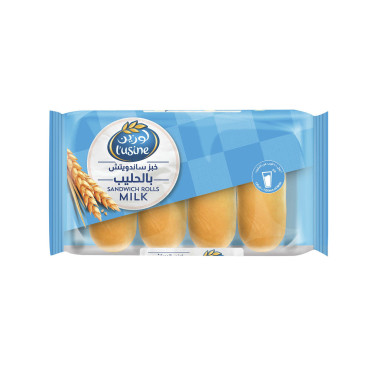 LUSINE MILK SANDWICH ROLL 200GM