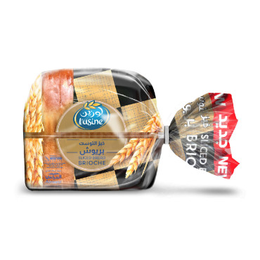 LUSINE BREAD SLICED BRIOCHE 320G