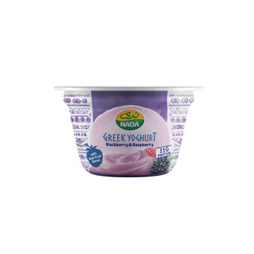 NADA GREEK BLUEBERRY LOW FAT YOGHURT 160GM