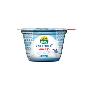 NADA GREEK PLAIN LOW FAT YOGHURT 160GM