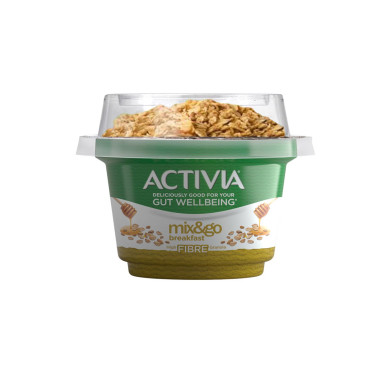 ACTIVIA MIX & GO YOGHURT HONEY OAT CEREAL 170GM