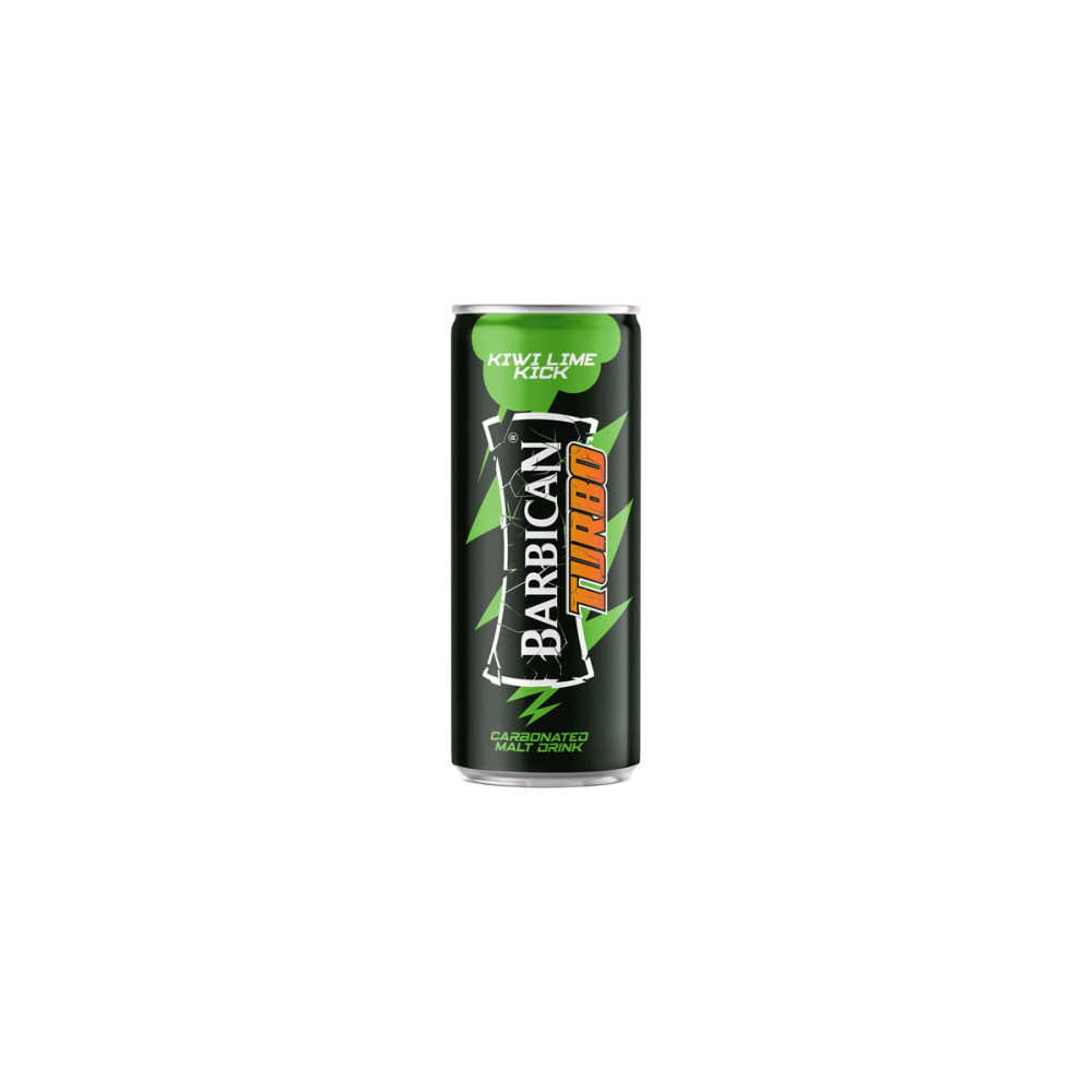 BARBICAN TURBO KIWI LIME CAN 240ML