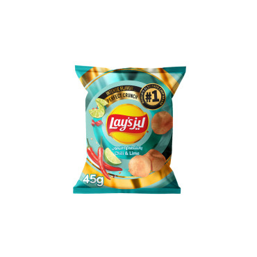 LAYS CHILLI LEMON CHIPS 45GM