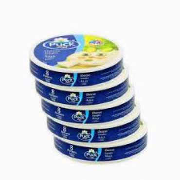 PUCK TRIANGLES CHEESE 120GM 4+1