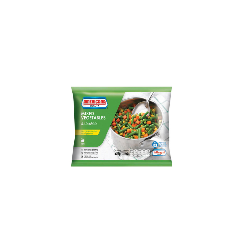 AMERICANA MIX VEGETABLE 450GM