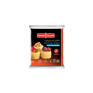 SUNBULAH LOW FAT PUFF PASTRY SQ 400 GM