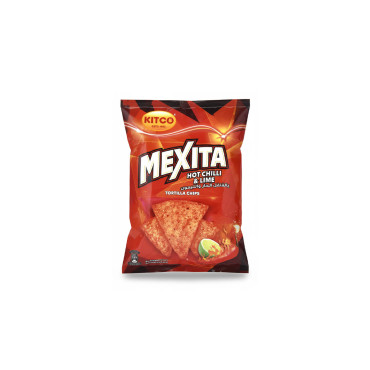 MEXITA TORTILLA CHIPS HOT CHILLI &LIME 180GM