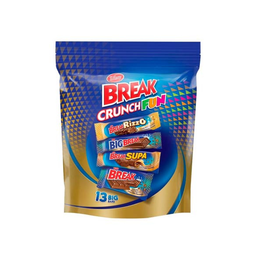 TIFFANY BREAK CRUNCH FUN 390GM