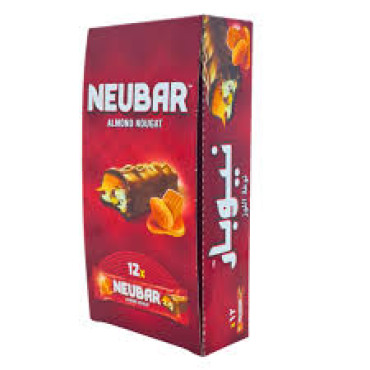 CHOCOLATE BARS NEUBAR 12X28 GM ALMOND