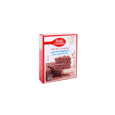 BETTY CROCKER MILK CHOCOLATE CAKE MIX 510GM