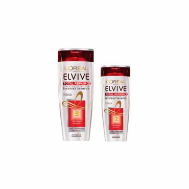 L-OREAL REPAIRING SHAMPOO TOTAL REPARI 400ML + 200ML 