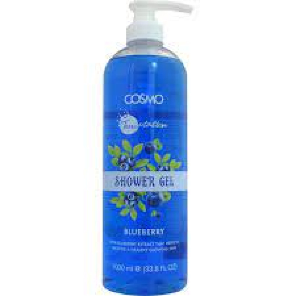 COSMO TEMPTATION SHOWER GEL BLUEBERRY 1L