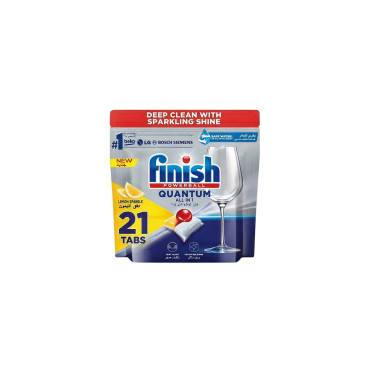 FINISH POWERBALL QUANTUM ALL IN ONE LEMON 21 TABS