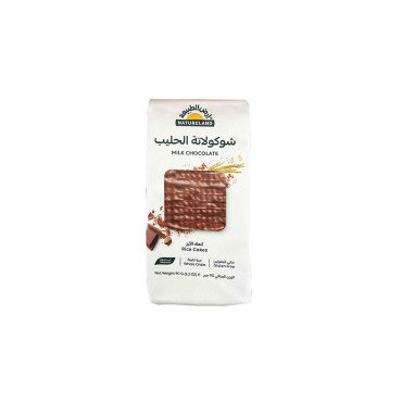 NATURELAND RICE CAKES MILK CHOCOLATE 90G