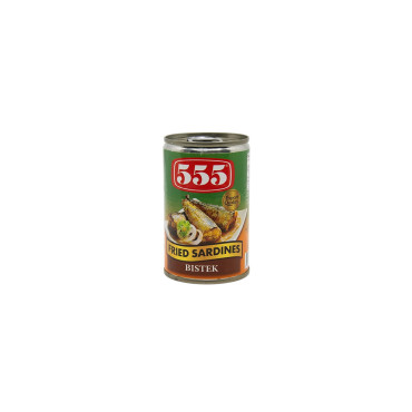 PHL 555 FRIED SARDINES BISTEK 155GM