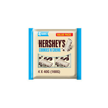 HERSHEYS COOKIES N CREME 40GM 4S