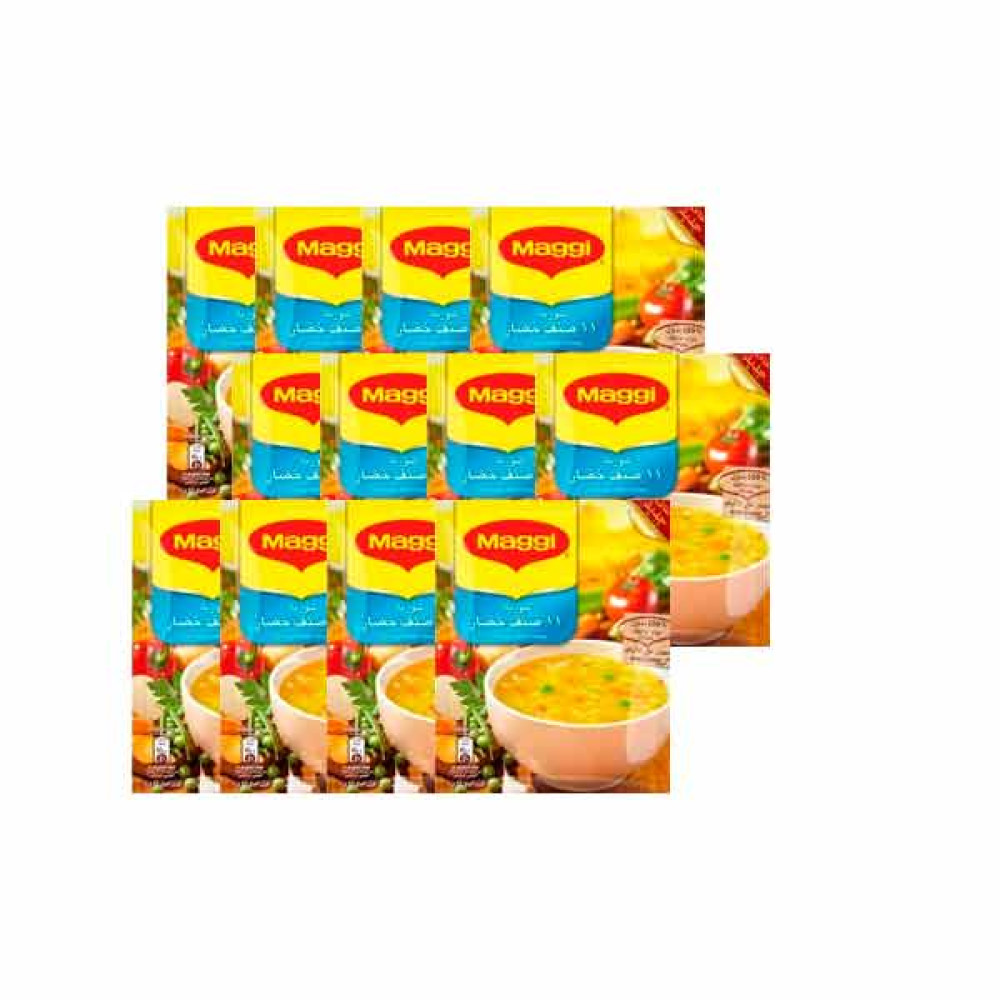 MAGGI SOUP 11 VEGETABLES 12 X 53GM 