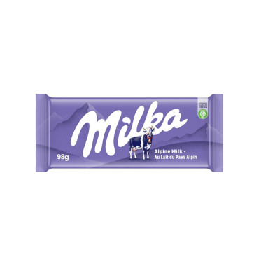 MILKA ALPINE MILK CHOCOLATE 98 GM