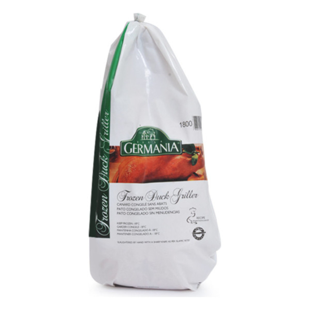 GERMANIA FROZEN WHOLE DUCK 1.8KG 