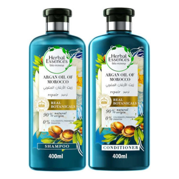 HARBEL ESSENCE ARGAN SHAMPOO 2X400ML@25%