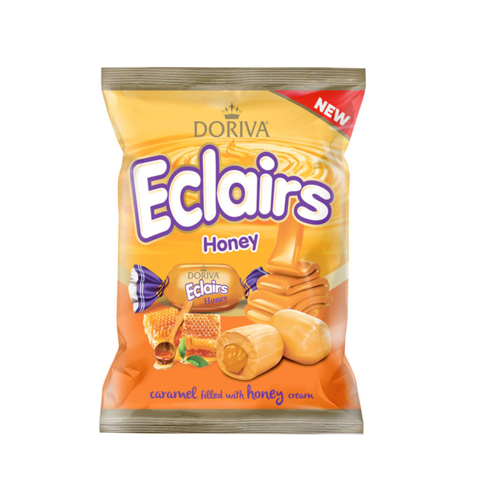 DORIVA ECLAIR POUCH BAG BUTTER FLVRD HONEY 700 GM