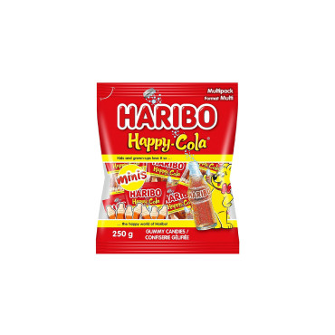 HARIBO HAPPY COLA 250GM
