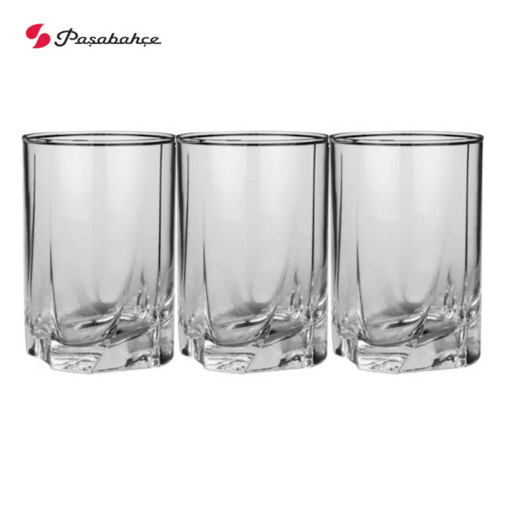 PASABAHCE WATER GALSS 3 PCS SET 42378 