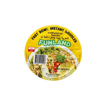 FUNLAND FUNLAND HOT NOODLES 80GM