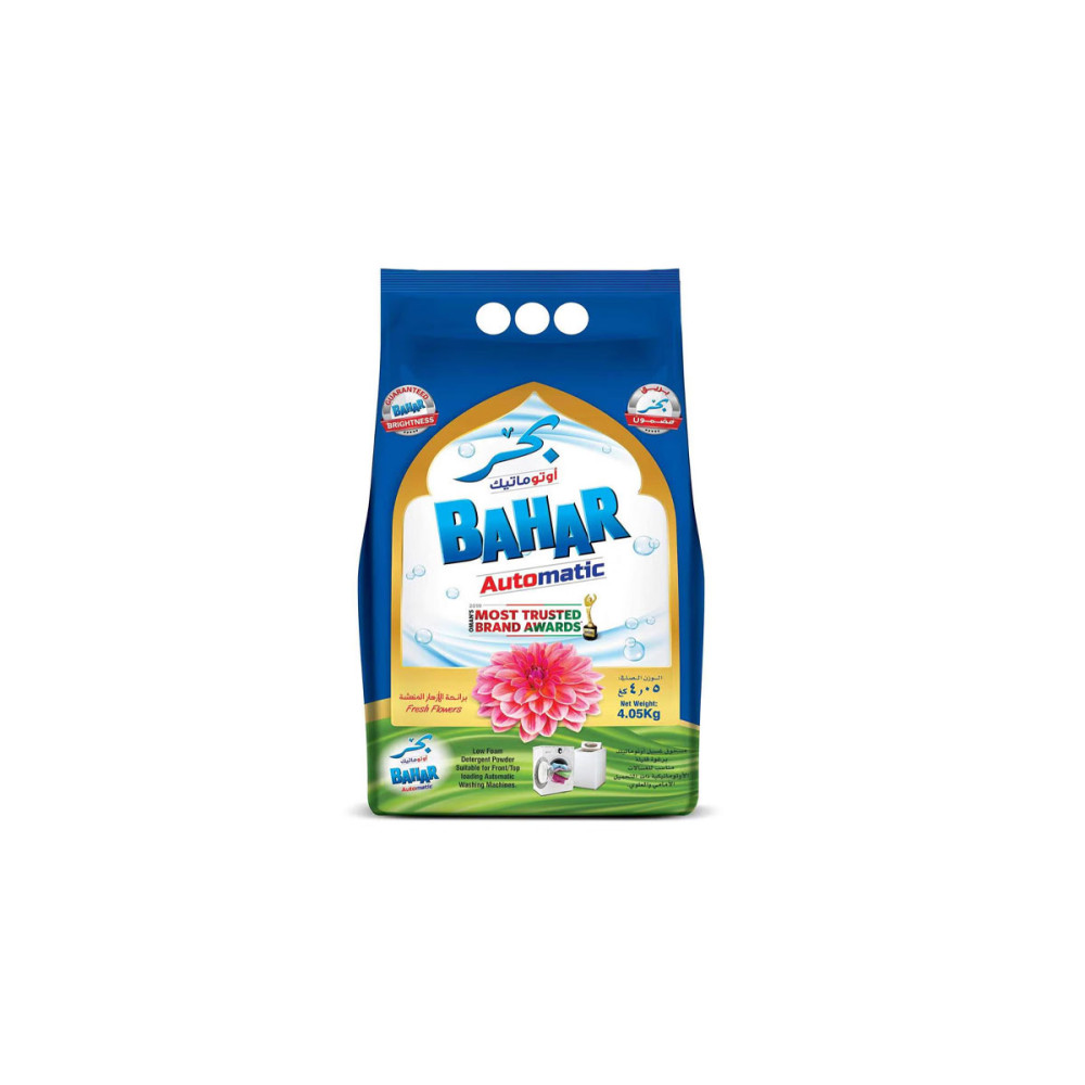 BAHAR DETERGENT POWDR LF FRESH FLOWR 4.05KG BAG@SP