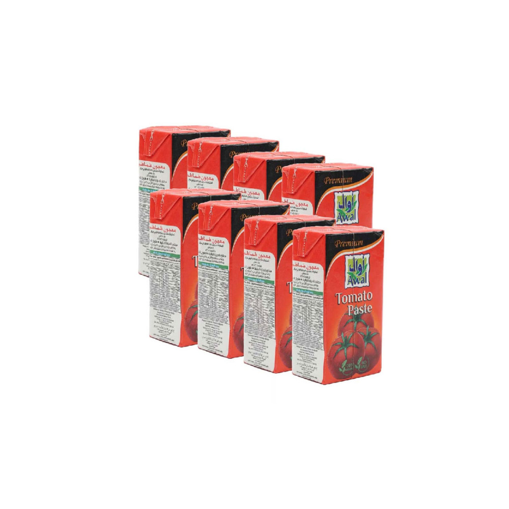 AWAL TOMATO PASTE 8X135GM