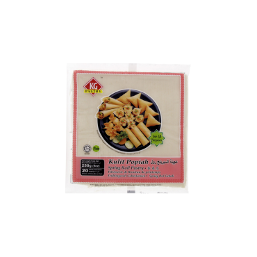 KG FROZEN SPRING ROLL PASTRY 8.5*8 250GM